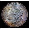 Image 2 : 1896-p Rainbow Toned Morgan Dollar $1 Grades Select Unc