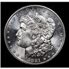 Image 2 : 1881-s Morgan Dollar $1 Grades Choice Unc+ PL