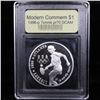 Image 2 : Proof 1996-P Olympics Tennis Modern Commem Dollar $1 Graded GEM++ Proof Deep Cameo By USCG