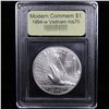 Image 2 : 1994-w Vietnam Veterans Modern Commem Dollar $1 Graded ms70, Perfection By USCG
