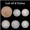 Image 1 : Group of 6 Mixed coins