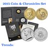 Image 1 : 2015 Coin And Chronicle Set Lyndon B. Johnson