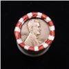 Image 2 : Mixed small cents 1c orig shotgun roll, 1917-d Wheat Cent, 1898 Indian Cent other end, N.F. String &