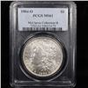Image 8 : 5 Unc Morgan $1 Graded By PCGS Mixed Dates From The McClaren Collection