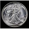 Image 2 : ***Auction Highlight*** 1917-p Walking Liberty Half Dollar 50c Graded GEM+ Unc By USCG (fc)