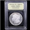 Image 2 : ***Auction Highlight*** 1880-s Morgan Dollar $1 Graded GEM++ DMPL By USCG (fc)