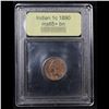 Image 4 : ***Auction Highlight*** 1890 Indian Cent 1c Graded GEM+ Unc BN By USCG (fc)