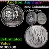 Image 1 : ***Auction Highlight*** 1892 Colombian Locket Box Grades (fc)