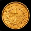 Image 3 : ***Auction Highlight*** 1853 Mint Error Gold Dollar $1 Grades Select Unc (fc)