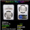 Image 1 : ***Auction Highlight*** 1902-o Morgan Dollar $1 Graded ms65 By NGC (fc)