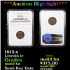 Image 1 : ***Auction Highlight*** NGC 1915-s Lincoln Cent 1c Graded ms62 bn By NGC (fc)