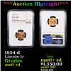 Image 1 : ***Auction Highlight*** NGC 1954-d Lincoln Cent 1c Graded ms67 rd By NGC (fc)
