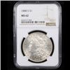 Image 2 : ***Auction Highlight*** NGC 1888-s /s Morgan Dollar $1 Graded ms62 By NGC (fc)