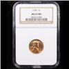 Image 2 : ***Auction Highlight*** NGC 1936-p Lincoln Cent 1c Graded ms67 rd By NGC (fc)
