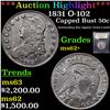 Image 1 : ***Auction Highlight*** 1831 O-102 Capped Bust Half Dollar 50c Graded Select Unc By USCG (fc)
