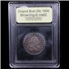 Image 4 : ***Auction Highlight*** 1806 Browning-9 Draped Bust Quarter 25c Graded Select Unc By USCG (fc)