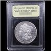 Image 4 : ***Auction Highlight*** 1890/90-cc Vam 3 Morgan Dollar $1 Graded Choice Unc+ DMPL BY uSCG (fc)