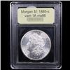 Image 4 : ***Auction Highlight*** 1885-s vam 1A Morgan Dollar $1 Graded GEM+ Unc BY uSCG (fc)