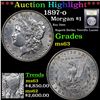 Image 1 : ***Auction Highlight*** 1897-o Morgan Dollar $1 Graded Select Unc BY uSCG (fc)