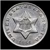 Image 2 : ***Auction Highlight*** 1851-o Three Cent Silver 3cs Graded GEM+ Unc BY uSCG (fc)