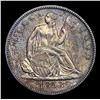 Image 2 : ***Auction Highlight*** 1853-p Arrows & Rays Very Original Seated Half Dollar 50c Graded GEM Unc By 