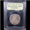 Image 4 : ***Auction Highlight*** 1853-p Arrows & Rays Very Original Seated Half Dollar 50c Graded GEM Unc By 