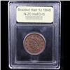 Image 4 : ***Auction Highlight*** 1848 N20 R3 Braided Hair Large Cent 1c Graded Select Unc RB By USCG (fc)