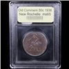 Image 4 : ***Auction Highlight*** 1938 New Rochelle Rainbow Toned Old Commem Half Dollar 50c Graded GEM Unc By