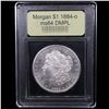 Image 4 : ***Auction Highlight*** 1884-o Morgan Dollar $1 Graded Choice Unc DMPL By USCG (fc)