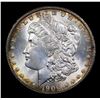 Image 2 : ***Auction Highlight*** 1900-o Rainbow Toned Morgan Dollar $1 Graded GEM+ Unc By USCG (fc)