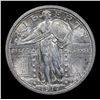 Image 2 : ***Auction Highlight*** 1917-p Ty I Standing Liberty Quarter 25c Graded GEM FH By USCG (fc)