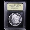 Image 4 : ***Auction Highlight*** 1878-s Morgan Dollar $1 Graded Choice Unc+ DMPL BY uSCG (fc)