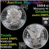 Image 1 : ***Auction Highlight*** 1884-o Morgan Dollar $1 Graded Choice Unc DMPL By USCG (fc)