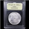 Image 4 : ***Auction Highlight*** 1892-p Morgan Dollar $1 Graded Select Unc By USCG (fc)