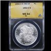 Image 2 : ANACS 1882-o Morgan Dollar $1 Graded ms64 PL By ANACS