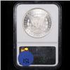 Image 3 : NGC 1880-s Morgan Dollar $1 Graded ms64 By NGC