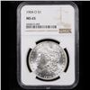 Image 2 : NGC 1904-o Morgan Dollar $1 Graded ms65 By NGC