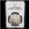 Image 2 : NGC 1896-p Morgan Dollar $1 Graded ms63 By NGC