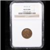 Image 2 : NGC 1913-s Lincoln Cent 1c Graded au55 By NGC