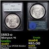 Image 1 : PCGS 1883-o Morgan Dollar $1 Graded ms63 By PCGS