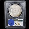 Image 3 : PCGS 1885-o Rainbow Toned Morgan Dollar $1 Graded ms65 By PCGS