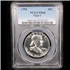 Image 2 : Proof PCGS 1956 Type 2 Franklin Half Dollar 50c Graded pr66 By PCGS