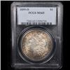 Image 2 : PCGS 1899-o Morgan Dollar $1 Graded ms65 By PCGS