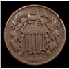 Image 2 : 1864 Two Cent Piece 2c Grades vf++