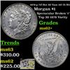 Image 1 : 1878-p 7tf Hot 50 Vam 187 I5 R5 Morgan Dollar $1 Grades Select Unc