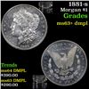 Image 1 : 1881-s Morgan Dollar $1 Grades Select Unc+ DMPL