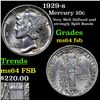 Image 1 : 1929-s Mercury Dime 10c Grades Choice Unc FSB