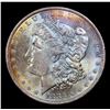 Image 2 : 1883-o Rainbow Toned Morgan Dollar $1 Grades Select Unc