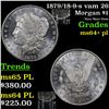 Image 1 : 1879/18-9-s vam 26 Morgan Dollar $1 Grades Choice Unc+ PL