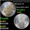 Image 1 : 1886/188-p Rainbow Toned Vam 4 Morgan Dollar $1 Grades Select Unc